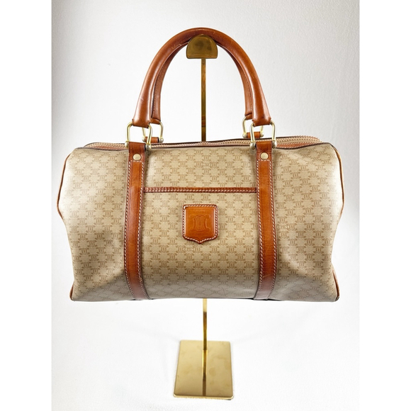 Celine Handbags - Vintage Celine Macadam Boston Bag – Classic & Timeless